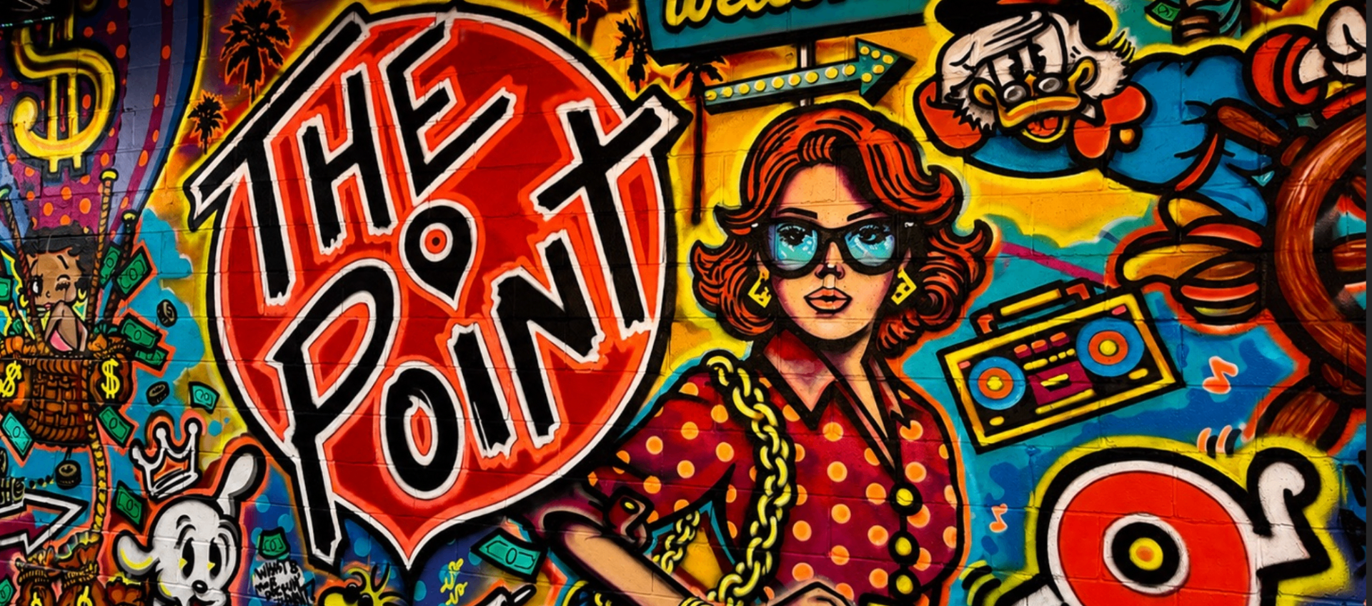 The Point mural